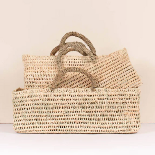 Open Weave Storage Basket